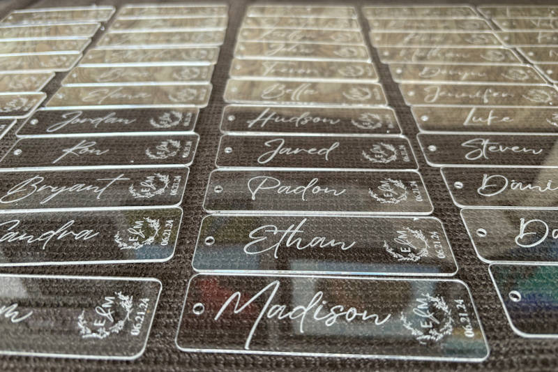 laser cut items
